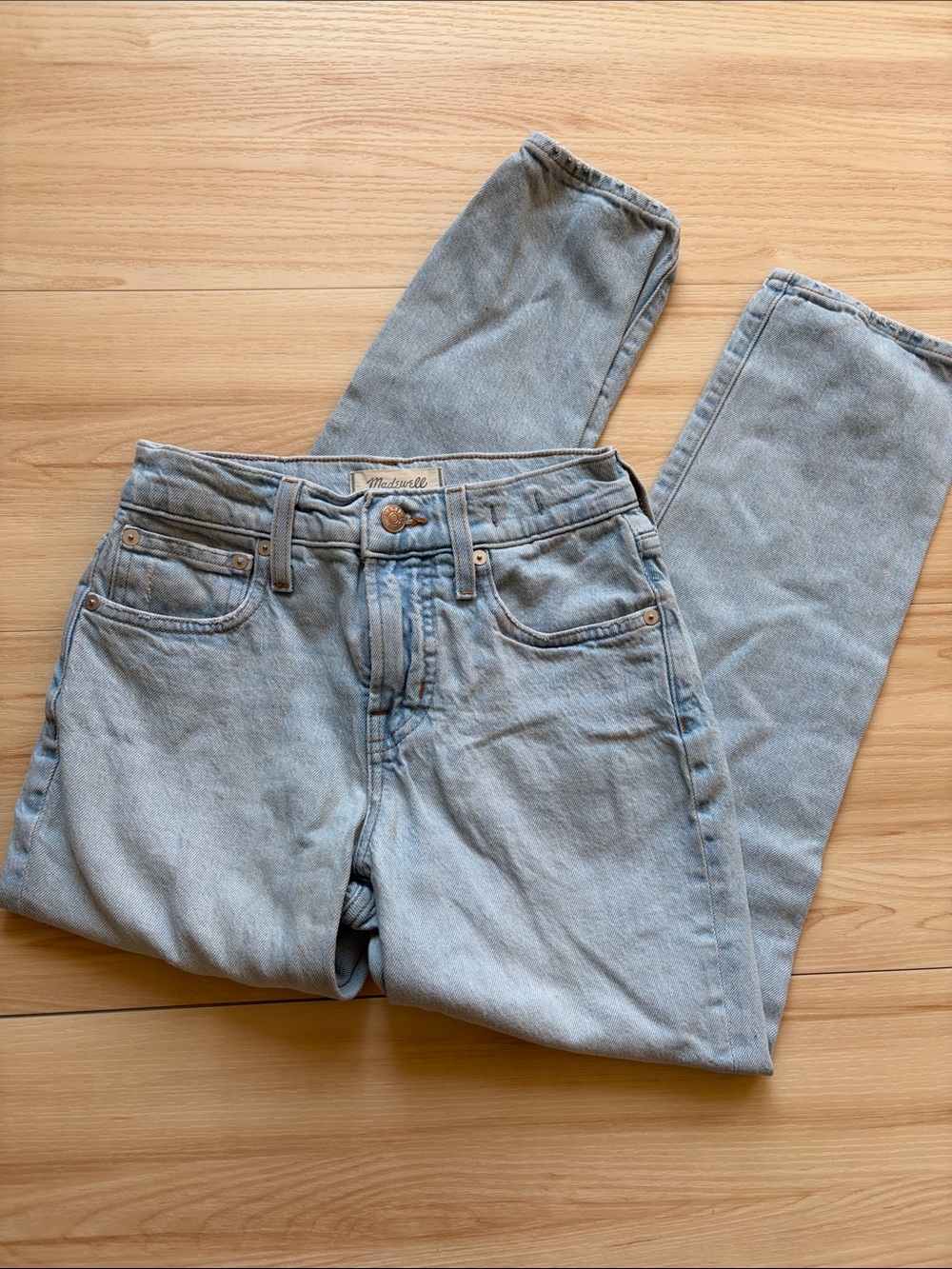 Madewell The Perfect Vintage Jean in light wash denim